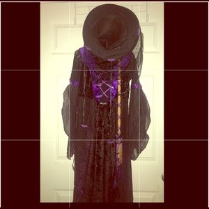 🖤💜WITCH 3 Piece Girl’s Beautiful Costume, 12/14